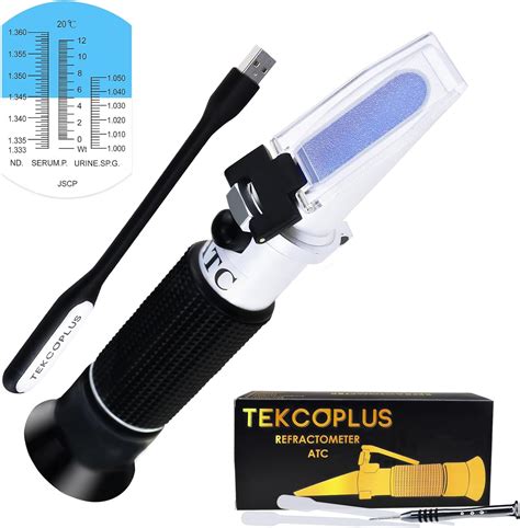 Clinical Refractometer with ATC, Tri Scale Serum Protein/Urine 